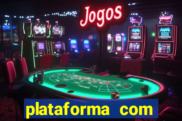 plataforma com conta demo fortune tiger